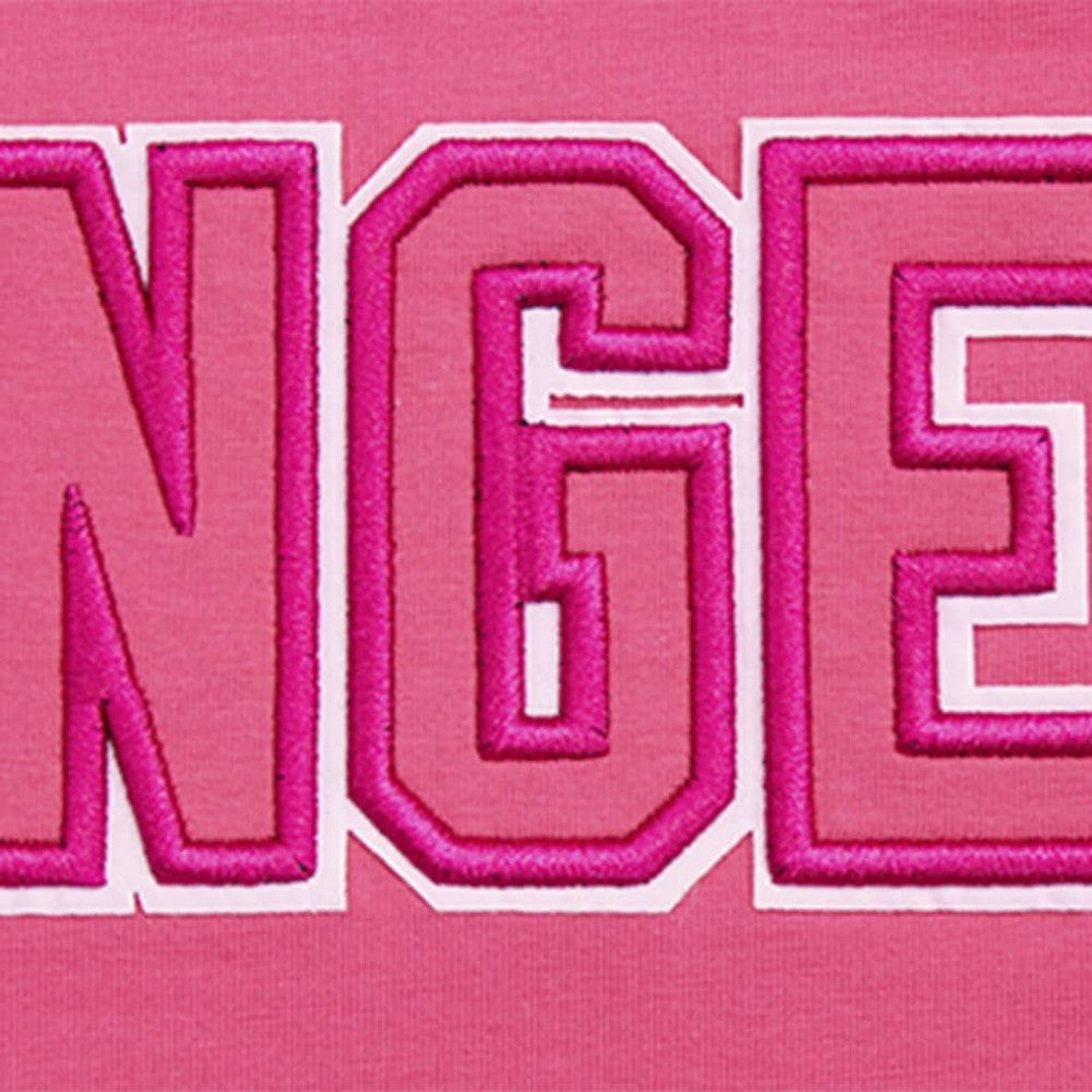 New York Rangers Pro Standard Women's Triple Pink Cropped Boxy T-Shirt - NHL 200410509