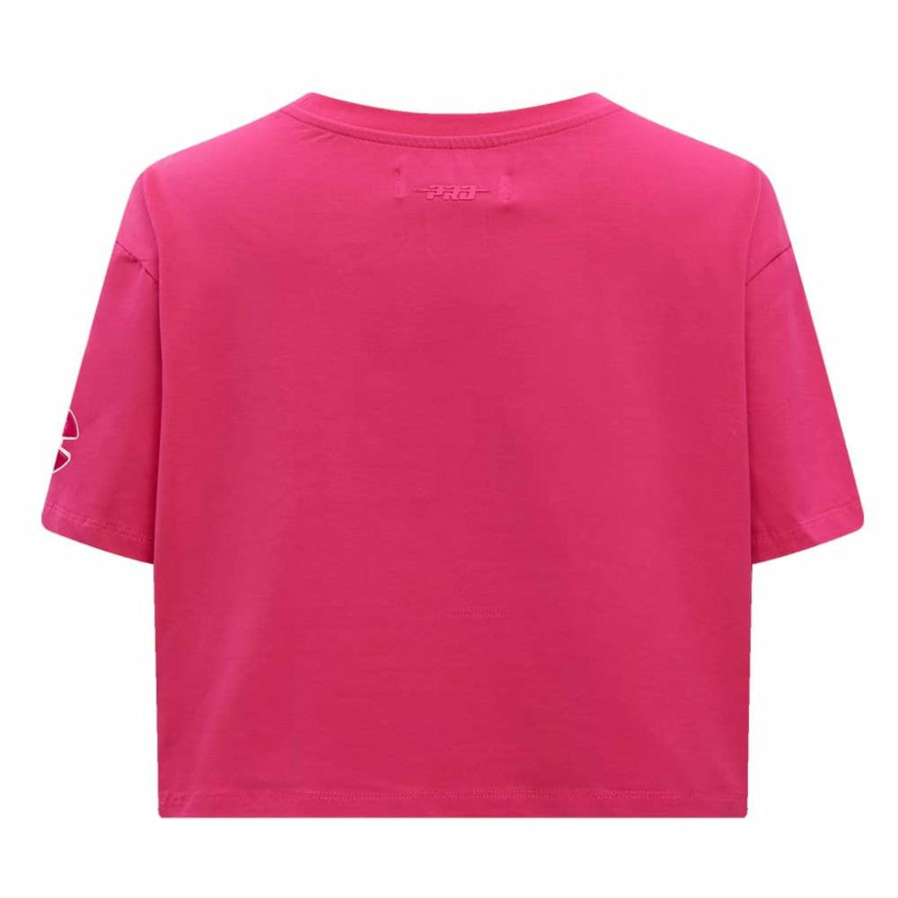 Colorado Avalanche Pro Standard Women's Triple Pink Cropped Boxy T-Shirt - NHL 200410511