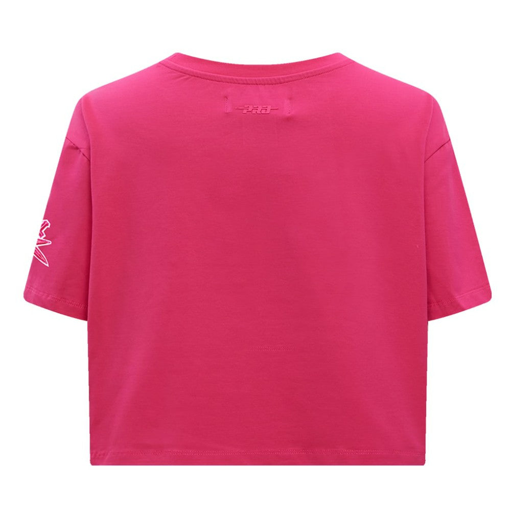 Vegas Golden Knights Pro Standard Women's Triple Pink Cropped Boxy T-Shirt - NHL 200410512