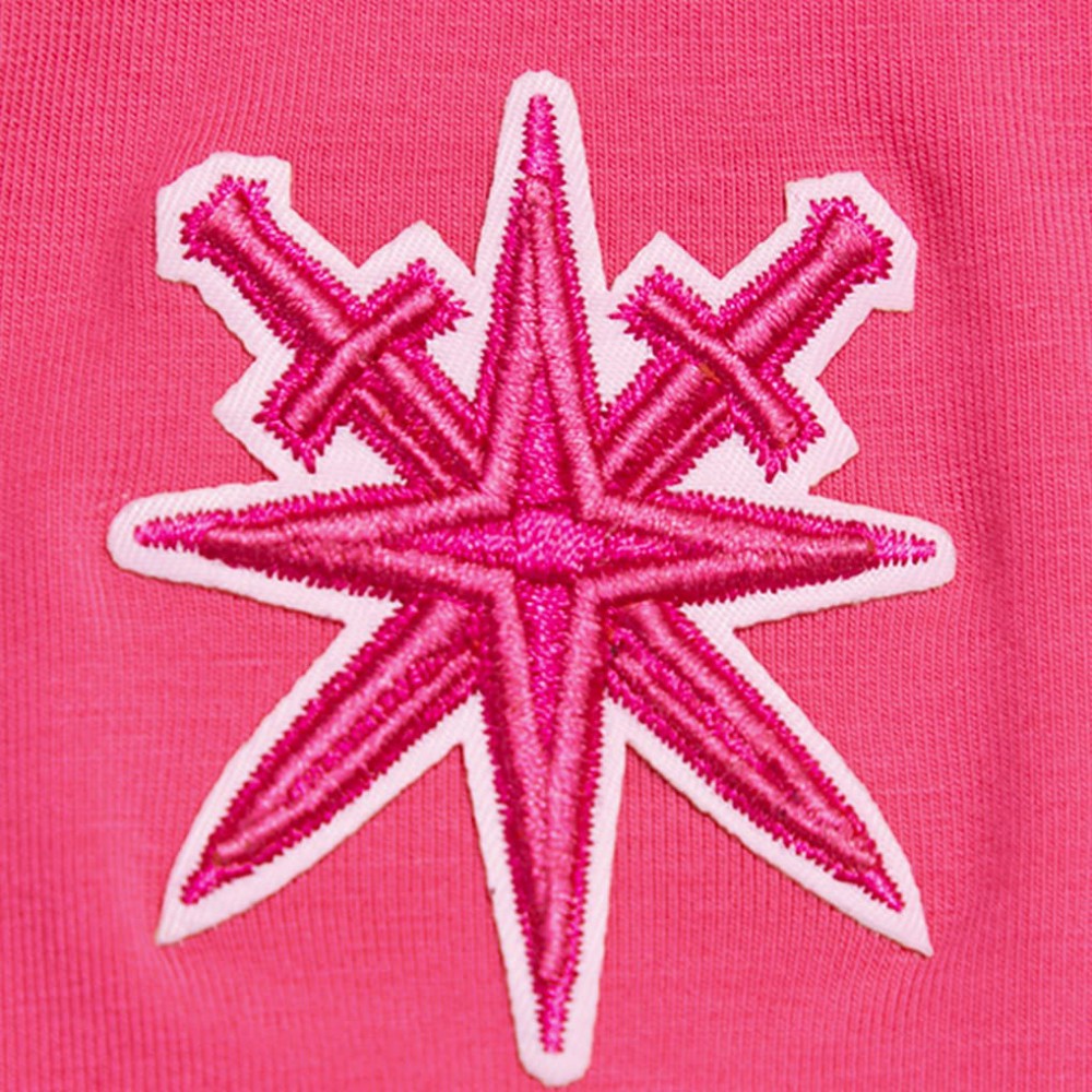 Vegas Golden Knights Pro Standard Women's Triple Pink Cropped Boxy T-Shirt - NHL 200410512