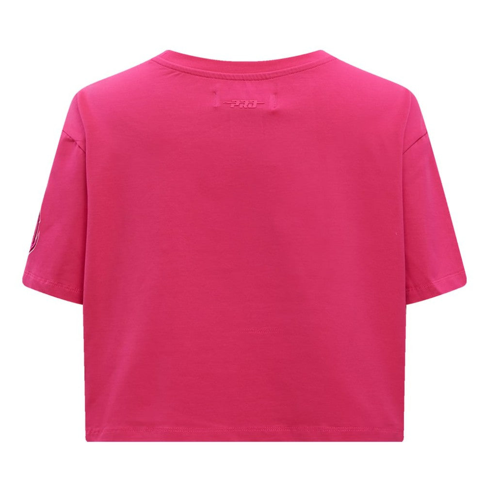 Seattle Kraken Pro Standard Women's Triple Pink Cropped Boxy T-Shirt - NHL 200410513