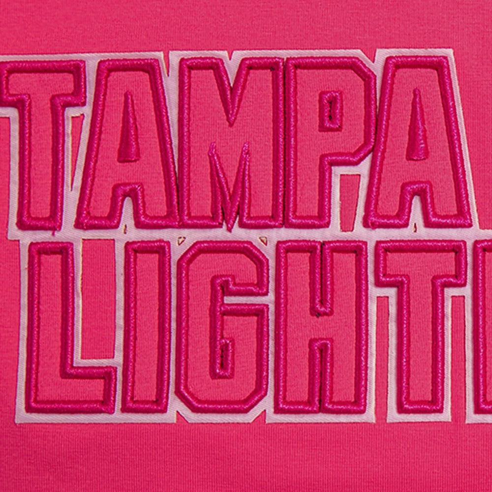 Tampa Bay Lightning Pro Standard Women's Triple Pink Cropped Boxy T-Shirt - NHL 200410516