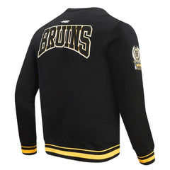 Boston Bruins Pro Standard Crest Emblem Pullover Sweatshirt - Black - NHL 200410536
