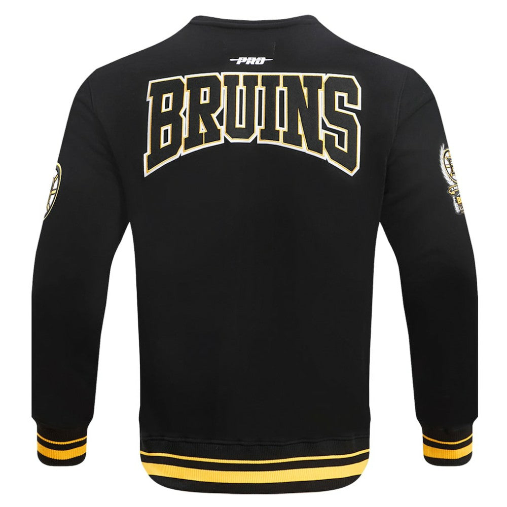 Boston Bruins Pro Standard Crest Emblem Pullover Sweatshirt - Black - NHL 200410536