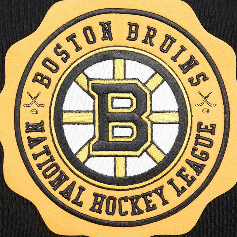 Boston Bruins Pro Standard Crest Emblem Pullover Sweatshirt - Black - NHL 200410536