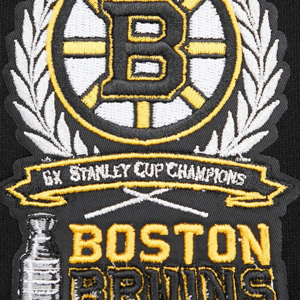 Boston Bruins Pro Standard Crest Emblem Pullover Sweatshirt - Black - NHL 200410536