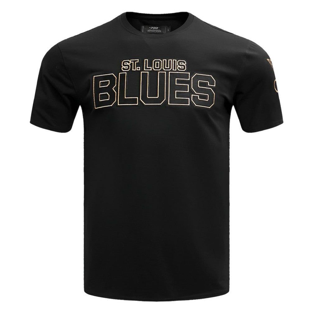 St. Louis Blues Pro Standard Wordmark T-Shirt - Black - NHL 200410585