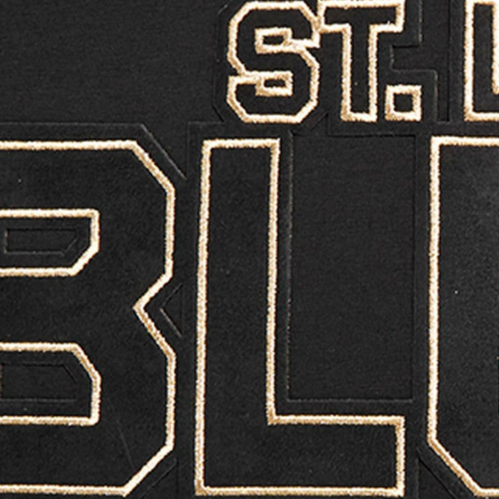 St. Louis Blues Pro Standard Wordmark T-Shirt - Black - NHL 200410585