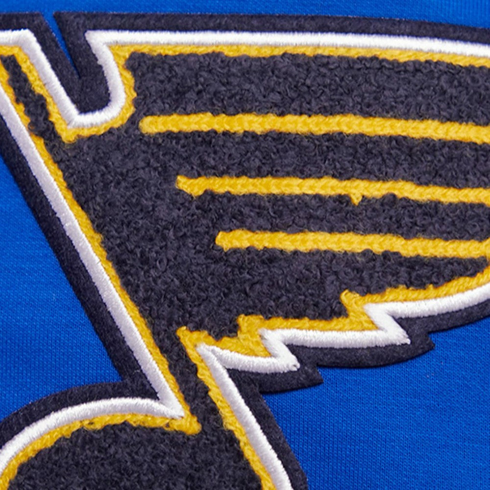 St. Louis Blues Pro Standard Classic Chenille Full-Zip Hoodie Jacket - Blue - NHL 200410614