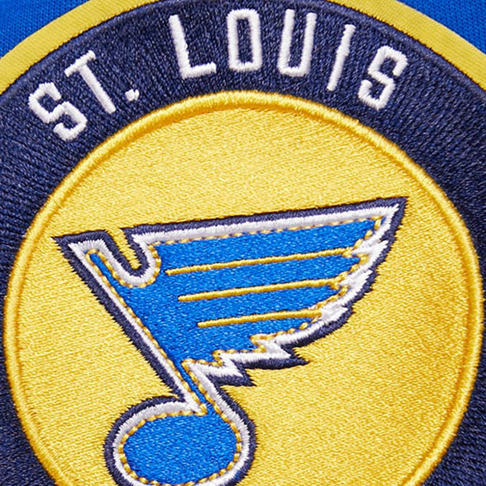St. Louis Blues Pro Standard Classic Chenille Full-Zip Hoodie Jacket - Blue - NHL 200410614