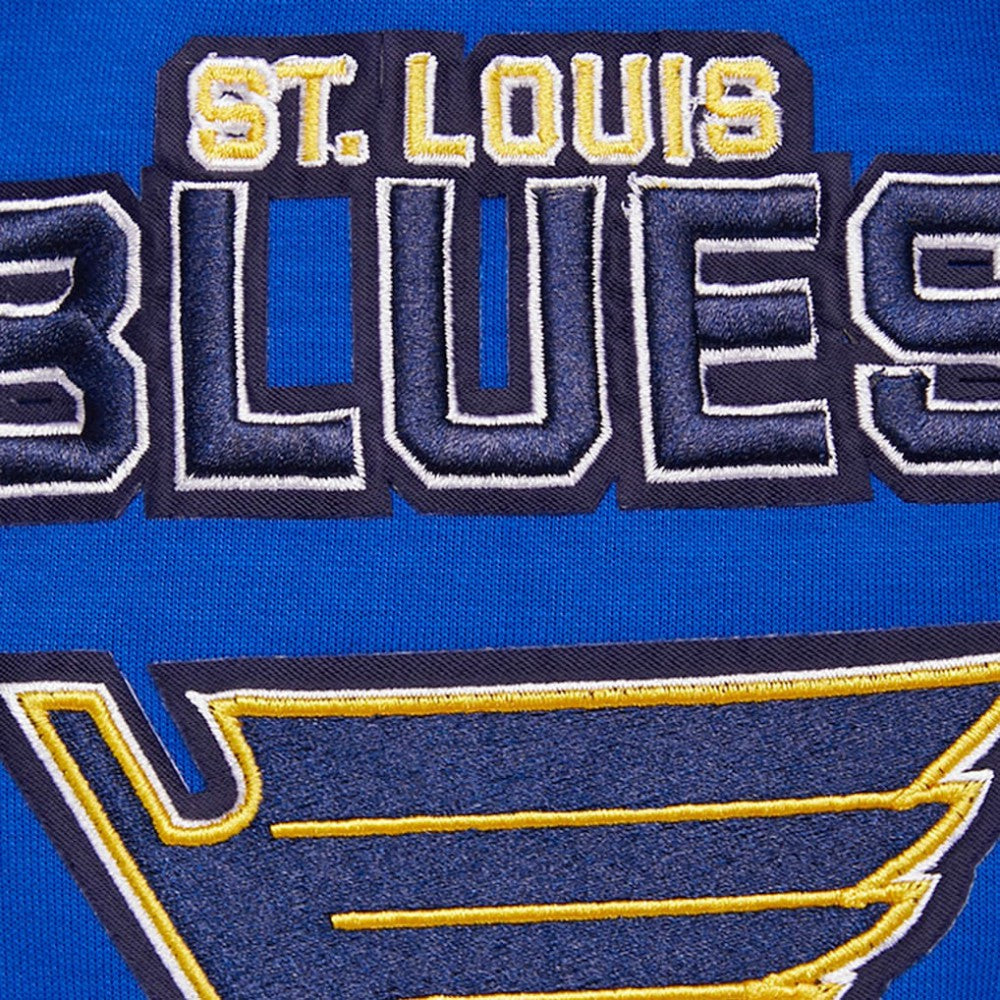St. Louis Blues Pro Standard Classic Chenille Full-Zip Hoodie Jacket - Blue - NHL 200410614