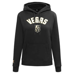 Vegas Golden Knights Pro Standard Women's Classic Chenille Pullover Hoodie - Black - NHL 200410622