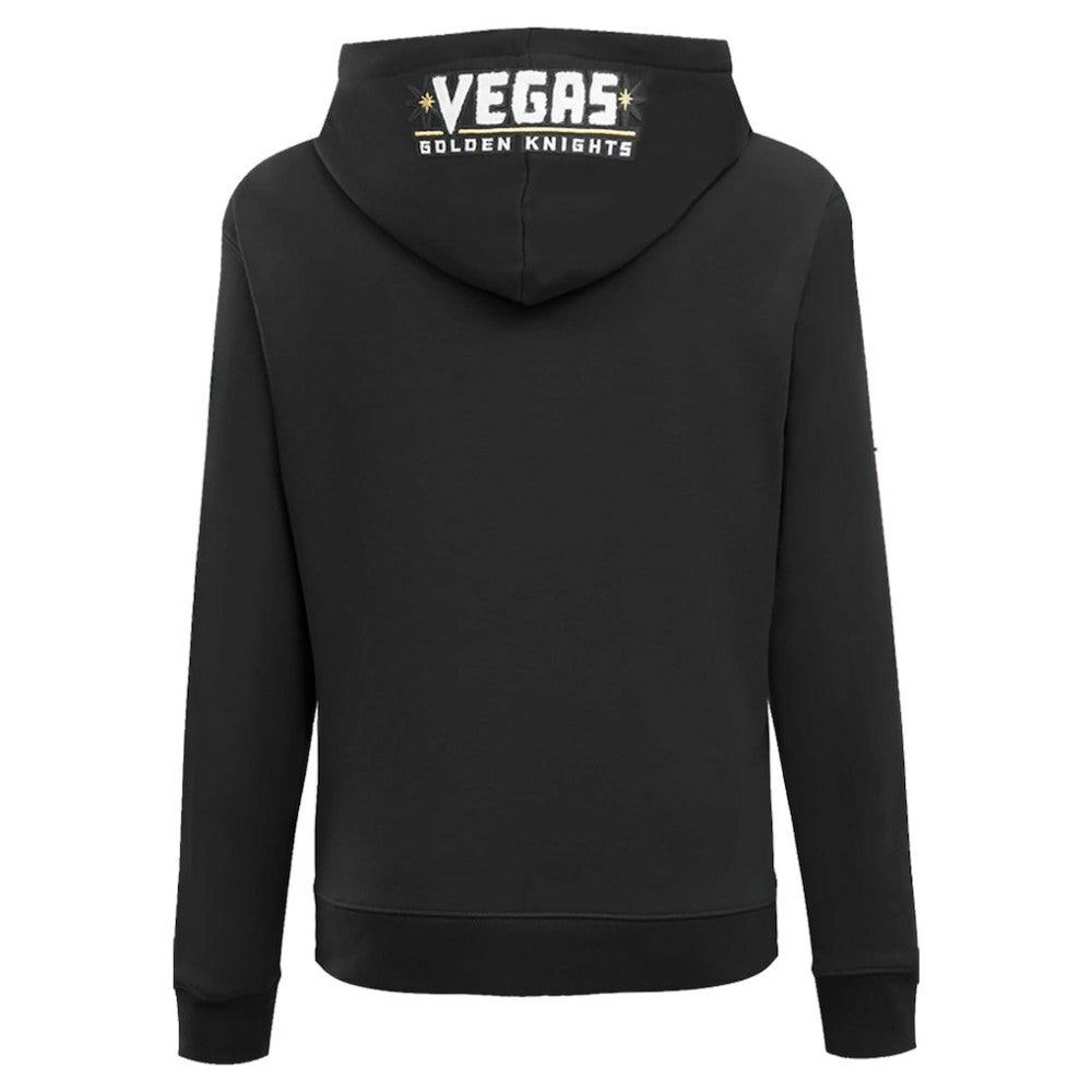 Vegas Golden Knights Pro Standard Women's Classic Chenille Pullover Hoodie - Black - NHL 200410622