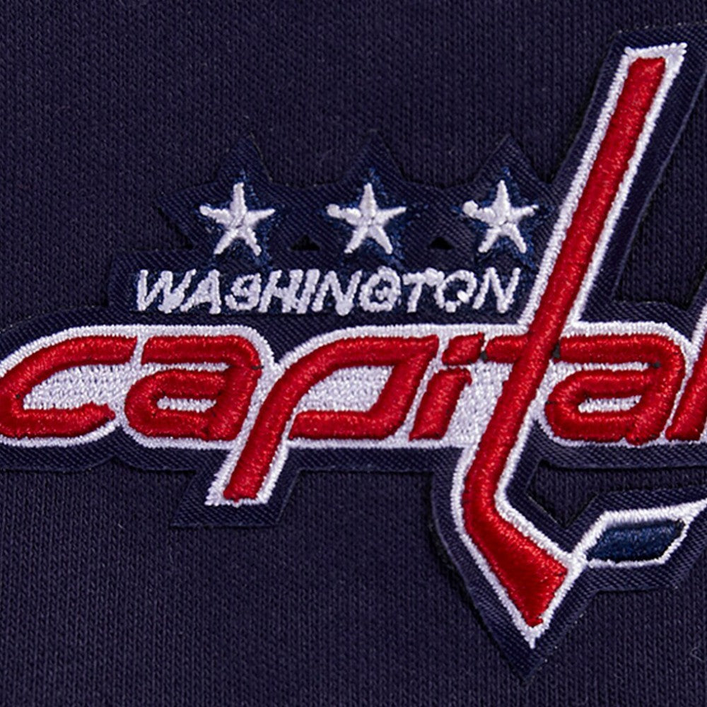 Washington Capitals Pro Standard Women's Classic Chenille Pullover Hoodie - Navy - NHL 200410626