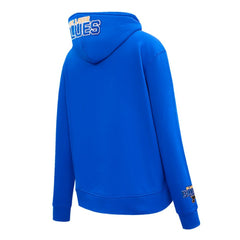 St. Louis Blues Pro Standard Women's Classic Chenille Pullover Hoodie - Blue - NHL 200410627