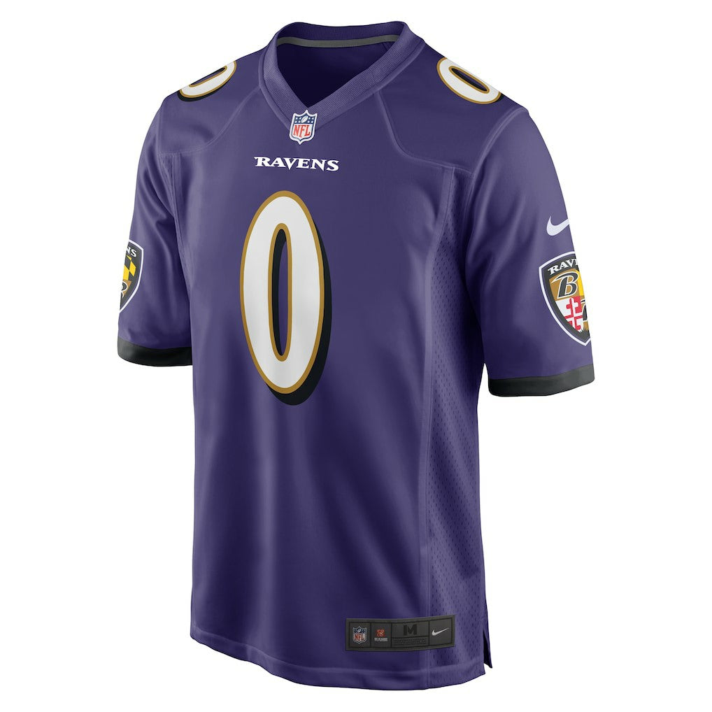 Nike Roquan Smith Baltimore Ravens Team Game Jersey Purple