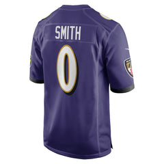 Nike Roquan Smith Baltimore Ravens Team Game Jersey Purple