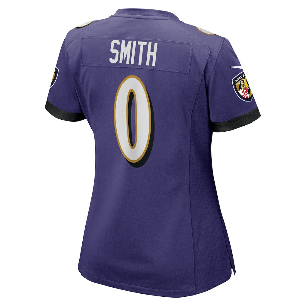 Nike Roquan Smith Baltimore Ravens Women's Team Game Jersey Purple