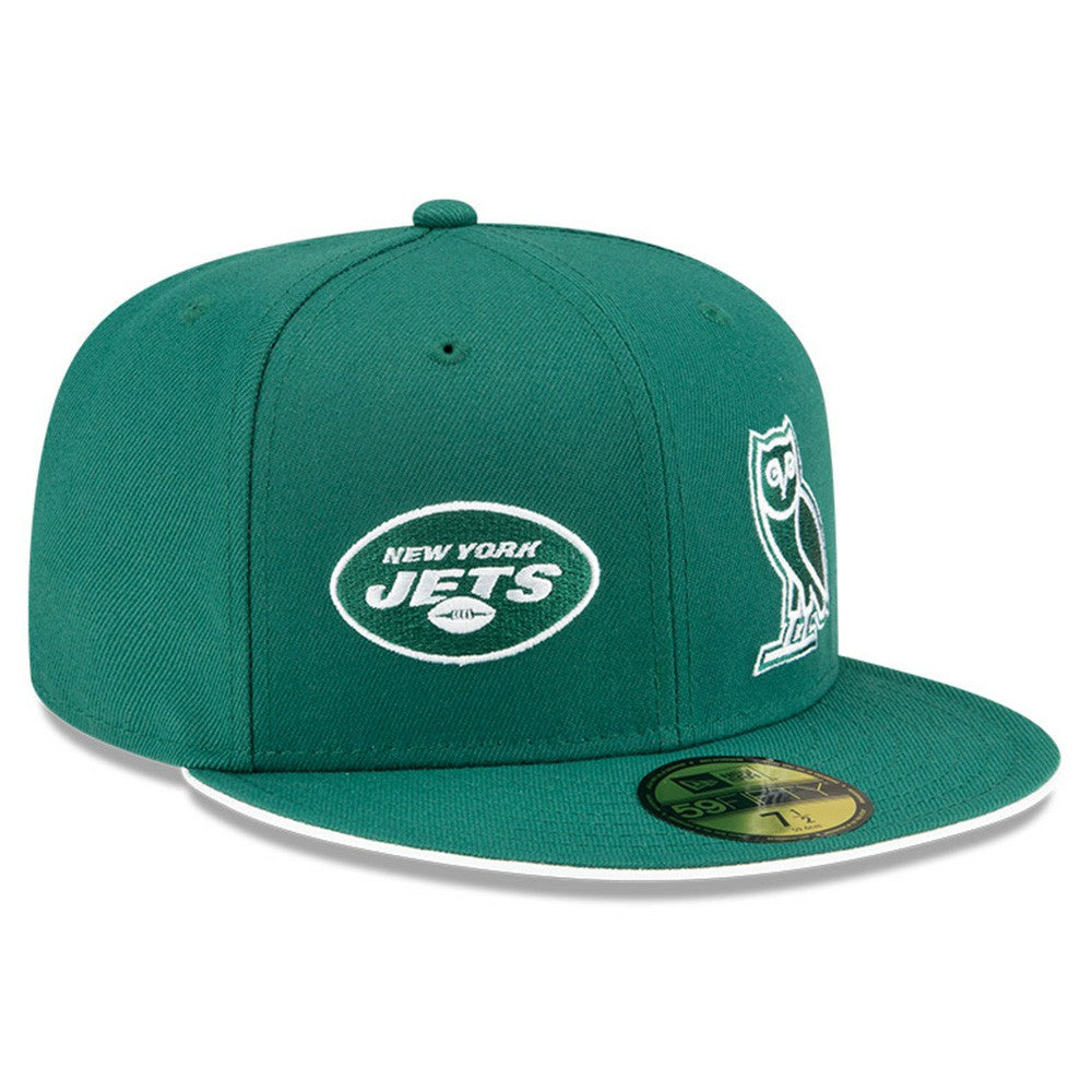 New York Jets New Era OVO x NFL 59FIFTY Fitted Hat Green