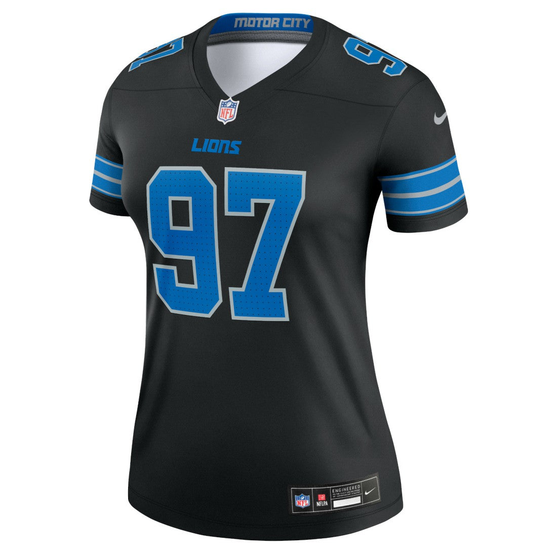 Nike Aidan Hutchinson Detroit Lions Women's Alternate Legend Player Performance Top Black