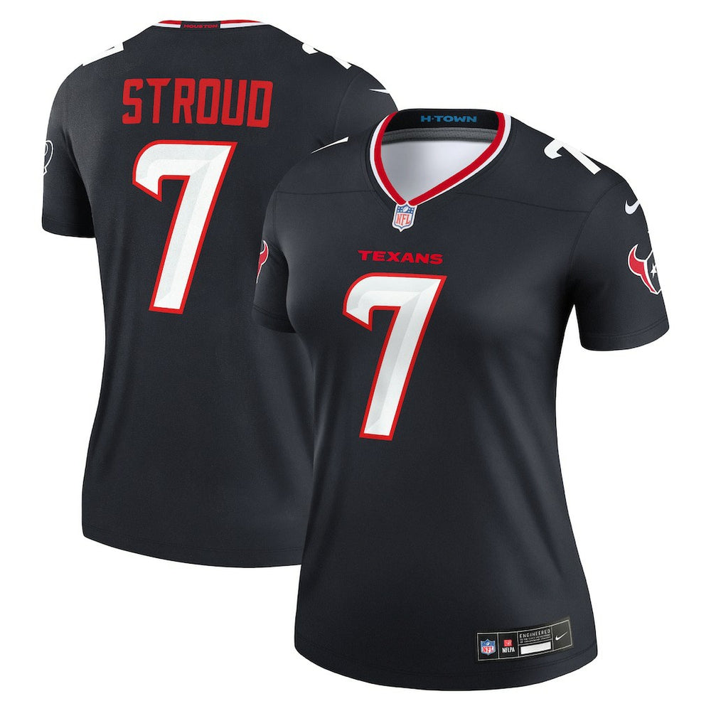 Nike C.J. Stroud Houston Texans Women's Legend Player Performance Top Navy