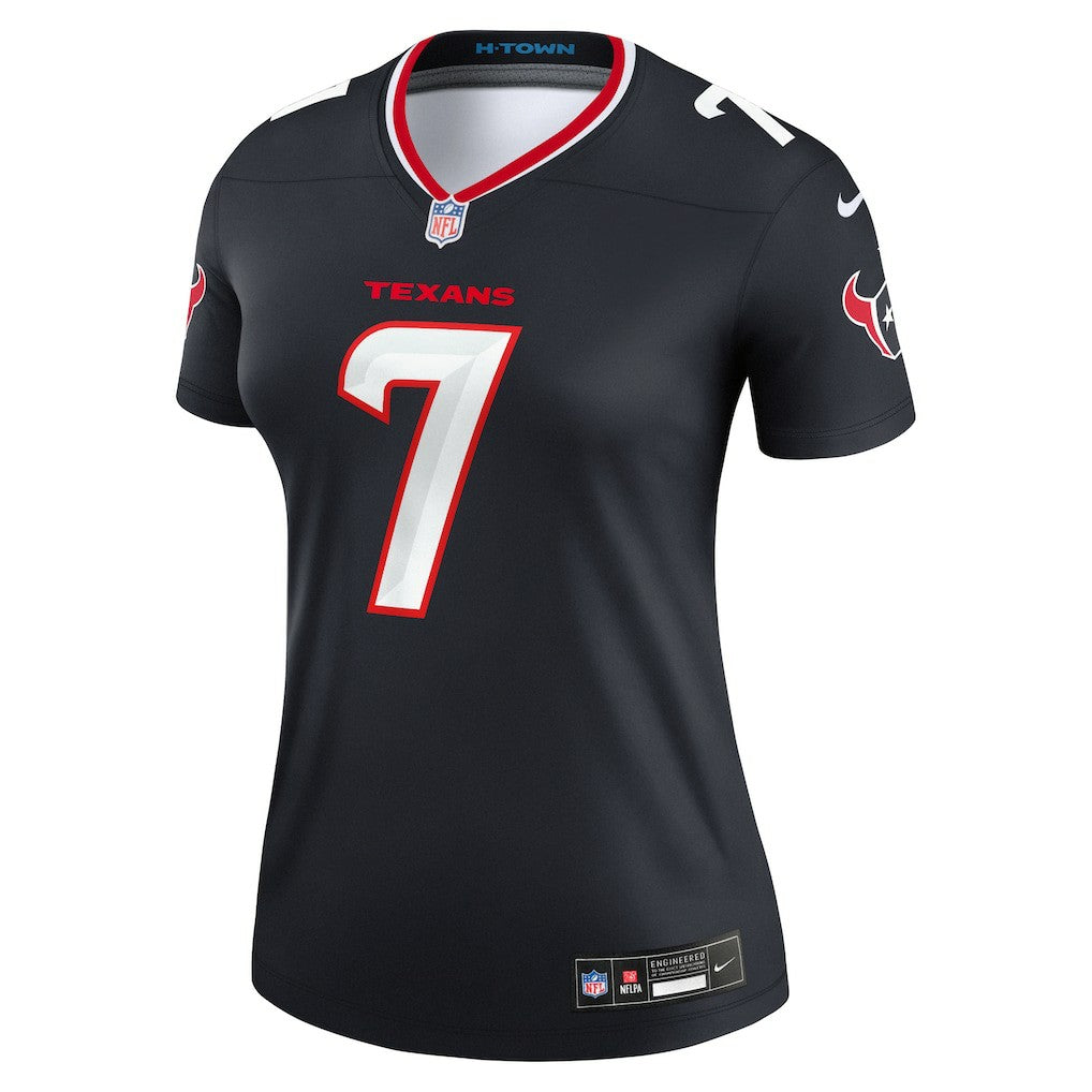 Nike C.J. Stroud Houston Texans Women's Legend Player Performance Top Navy