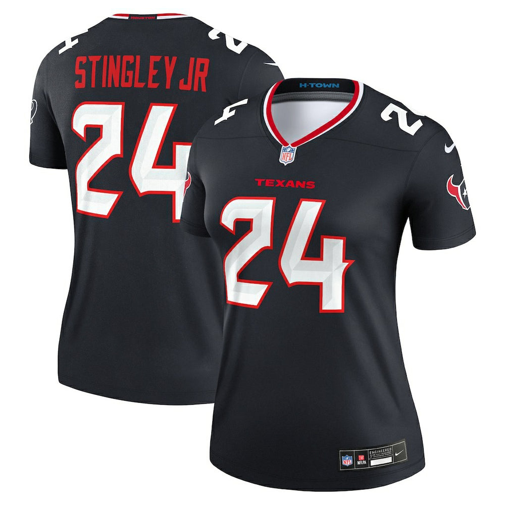 Nike Derek Stingley Jr. Houston Texans Women's Legend Player Performance Top Navy