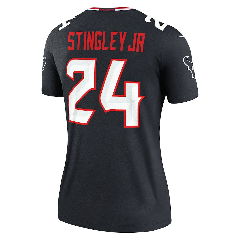 Nike Derek Stingley Jr. Houston Texans Women's Legend Player Performance Top Navy