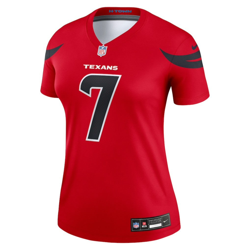 Nike C.J. Stroud Houston Texans Women's Alternate Legend Player Performance Top Red