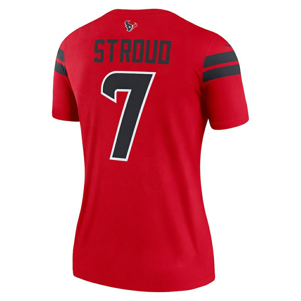 Nike C.J. Stroud Houston Texans Women's Alternate Legend Player Performance Top Red