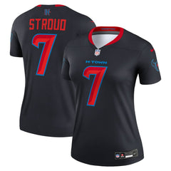 Nike C.J. Stroud Houston Texans Women's Alternate Legend Player Performance Top Navy