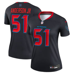 Nike Will Anderson Jr. Houston Texans Women's Alternate Legend Player Performance Top Navy