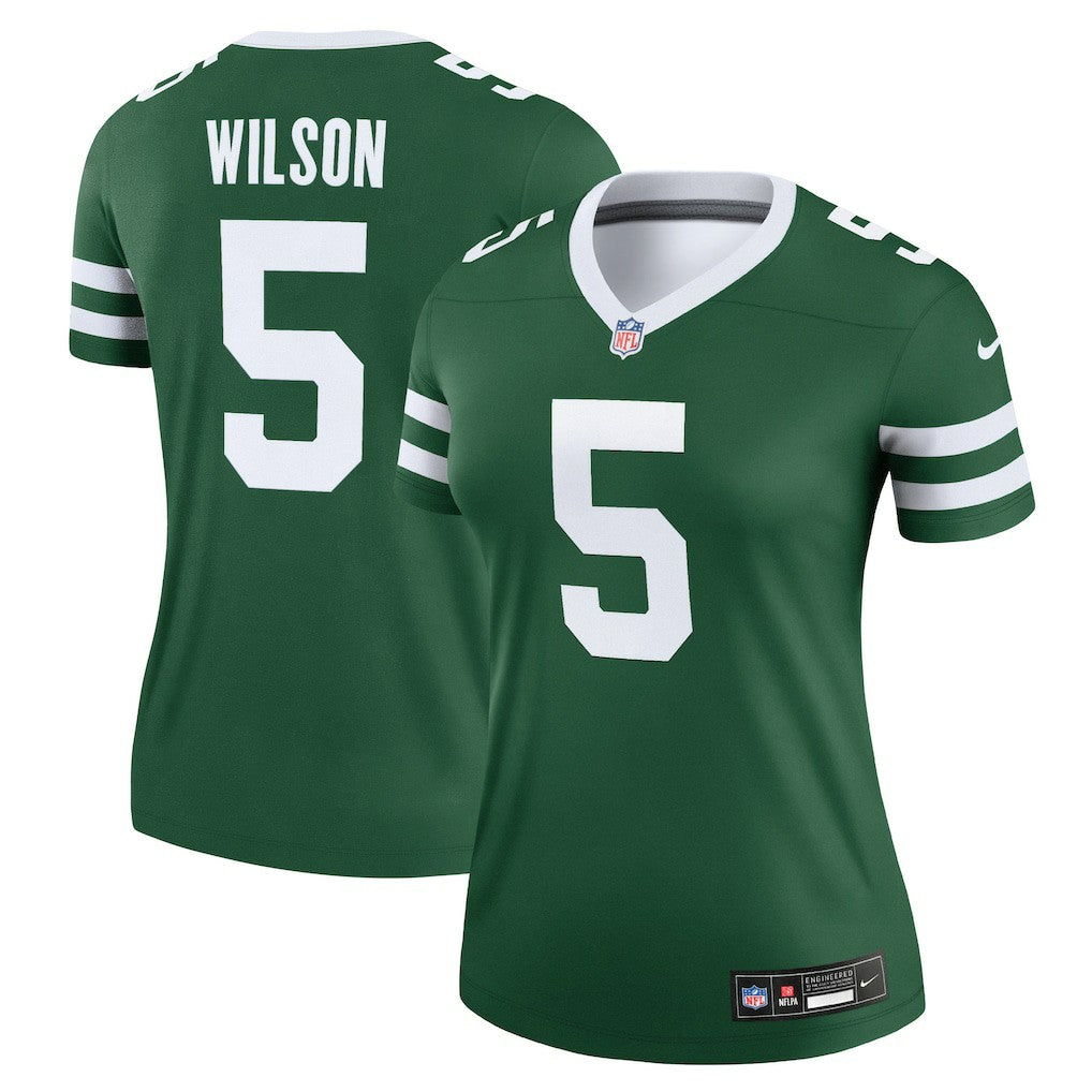 Nike Garrett Wilson New York Jets Women's Legend Player Performance Top Legacy Green