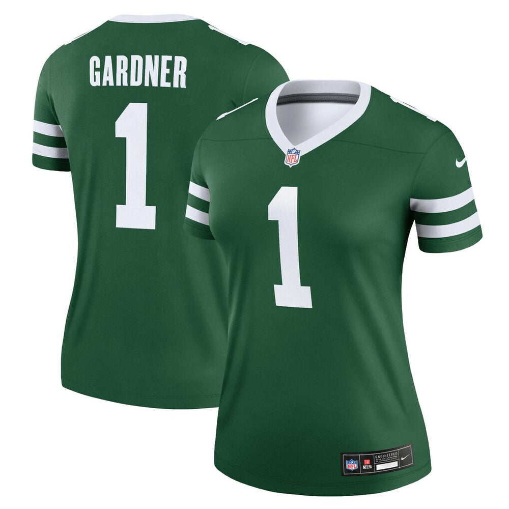 Nike Ahmad Sauce Gardner New York Jets Women's Legend Player Performance Top Legacy Green