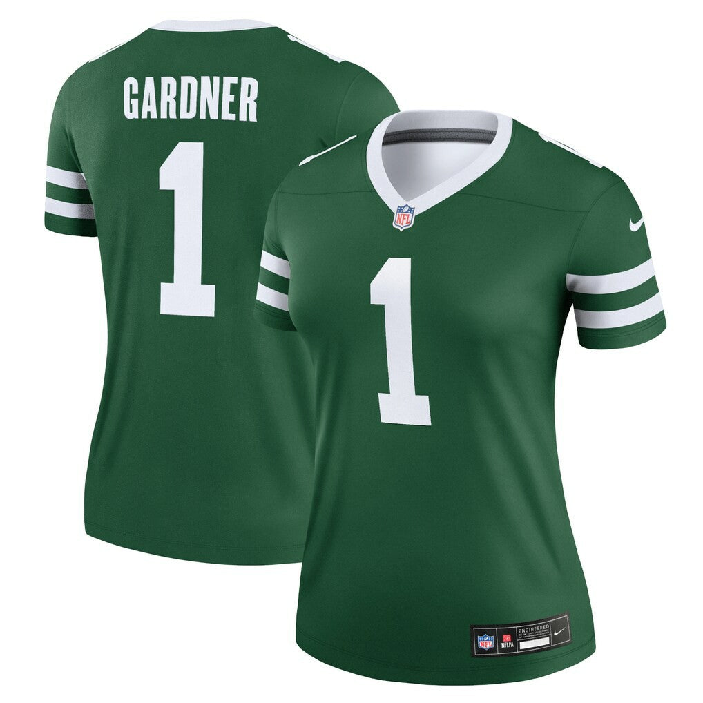 Nike Ahmad Sauce Gardner New York Jets Women's Legend Player Performance Top Legacy Green