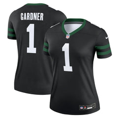 Nike Ahmad Sauce Gardner New York Jets Women's Alternate Legend Player Performance Top Legacy Black