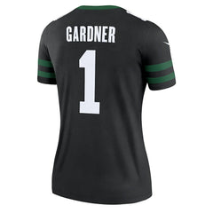 Nike Ahmad Sauce Gardner New York Jets Women's Alternate Legend Player Performance Top Legacy Black
