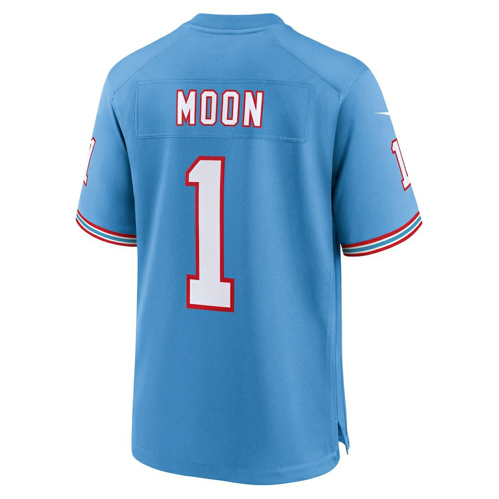Nike Warren Moon Tennessee Titans Retired Player Alternate Game Jersey Light Blue