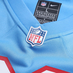 Nike Mike Munchak Tennessee Titans Retired Player Alternate Game Jersey Light Blue