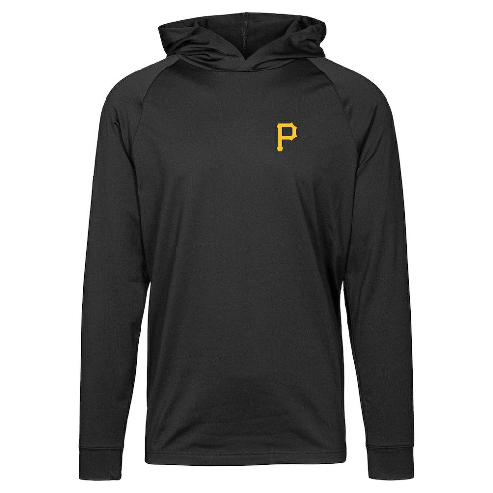 Pittsburgh Pirates Levelwear Dimension Insignia 2.0 Pullover Hoodie - Black - MLB on Sale