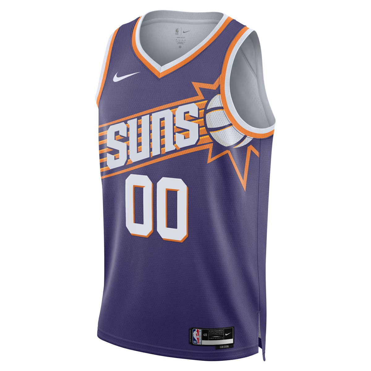 Phoenix Suns Unisex Swingman Custom Jersey Purple Icon Edition | Nike Near Me