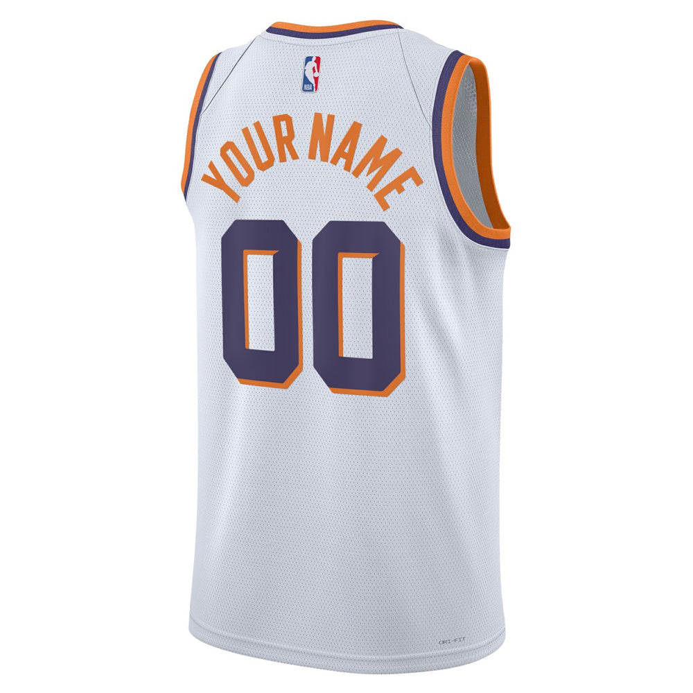 Phoenix Suns Unisex Swingman Custom Jersey White Association Edition | Nike for sale