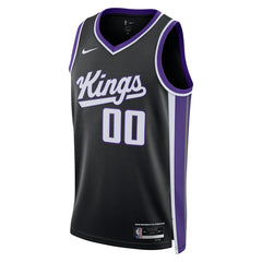 Sacramento Kings Unisex Swingman Custom Jersey Icon Edition Black | Nike Lifestyle