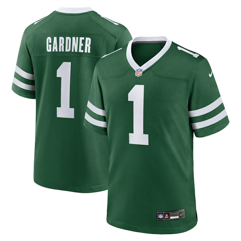 Nike Ahmad Sauce Gardner New York Jets Game Jersey Legacy Green