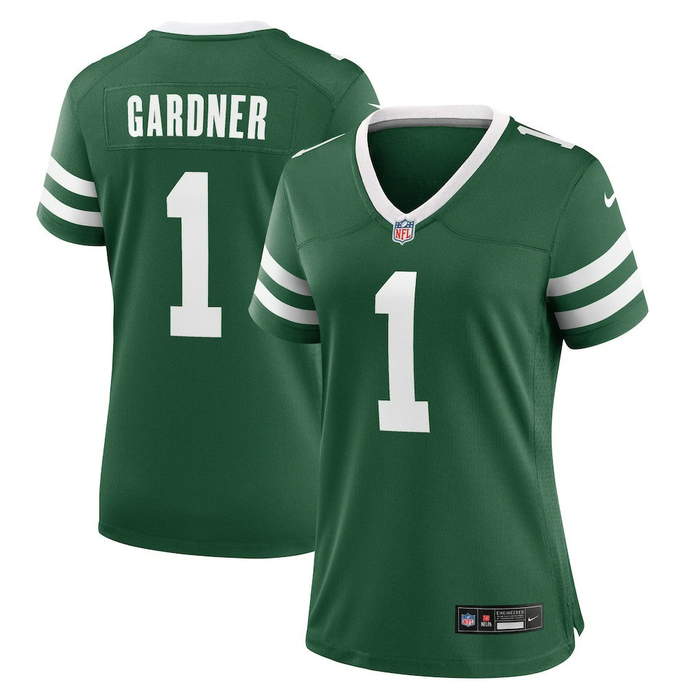 Nike Ahmad Sauce Gardner New York Jets Women's Game Jersey Legacy Green