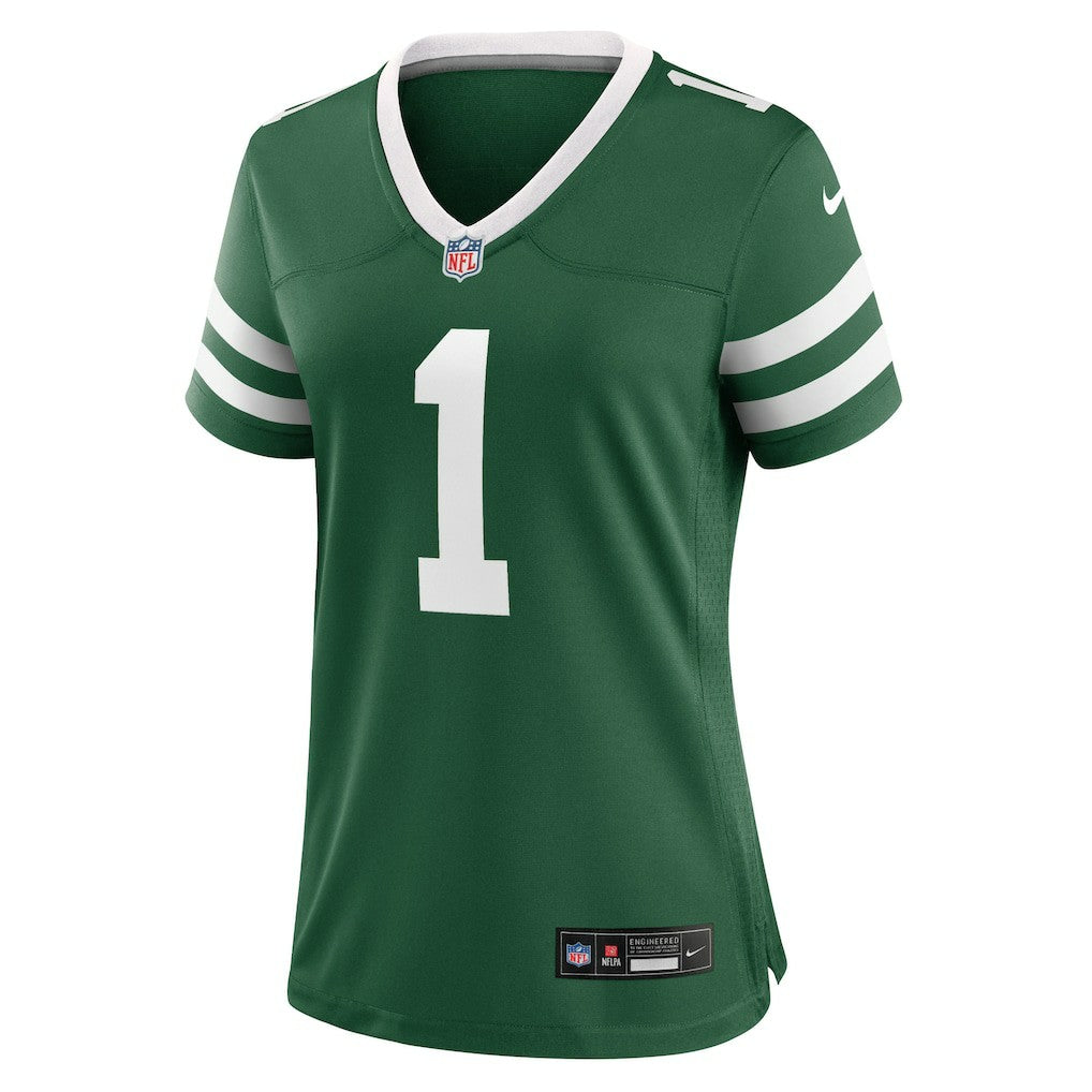 Nike Ahmad Sauce Gardner New York Jets Women's Game Jersey Legacy Green