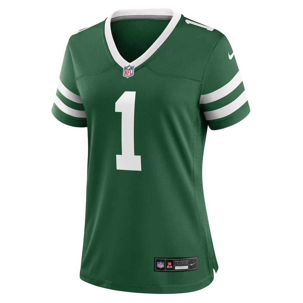 Nike Ahmad Sauce Gardner New York Jets Women's Game Jersey Legacy Green