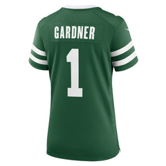 Nike Ahmad Sauce Gardner New York Jets Women's Game Jersey Legacy Green