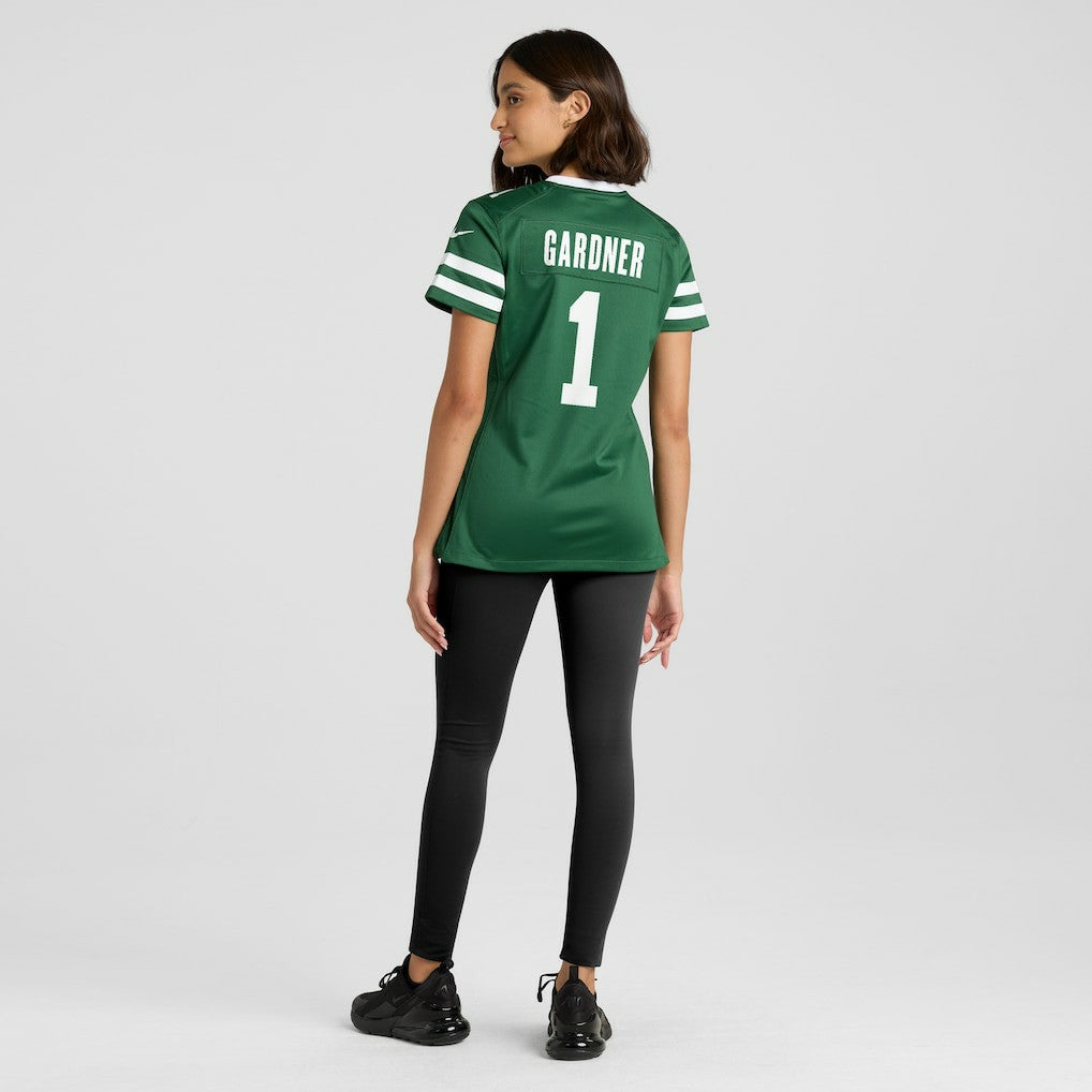 Nike Ahmad Sauce Gardner New York Jets Women's Game Jersey Legacy Green