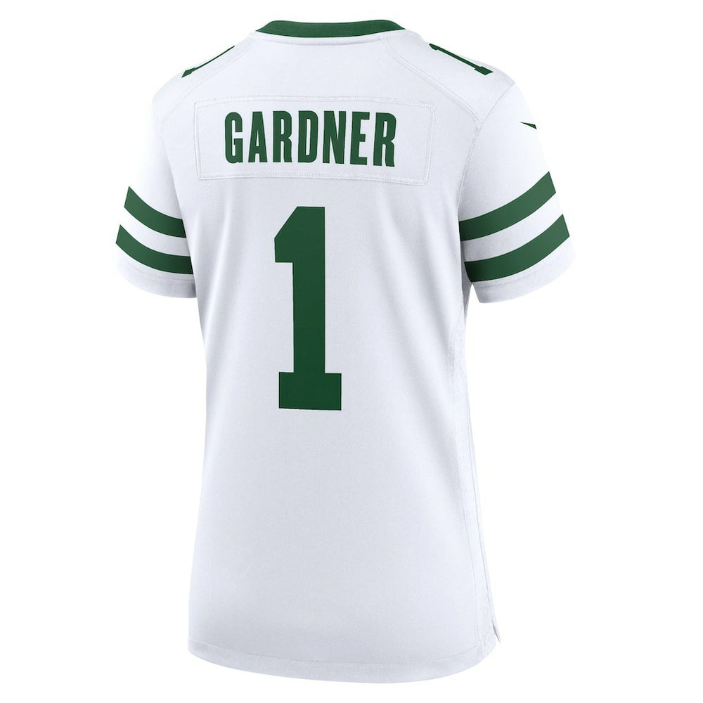 Nike Ahmad Sauce Gardner New York Jets Women's Game Player Jersey Legacy White